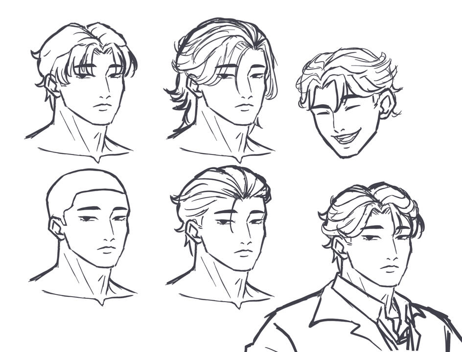 Jin Hairstyles