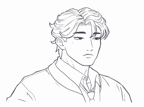 Jin Portrait Drawing