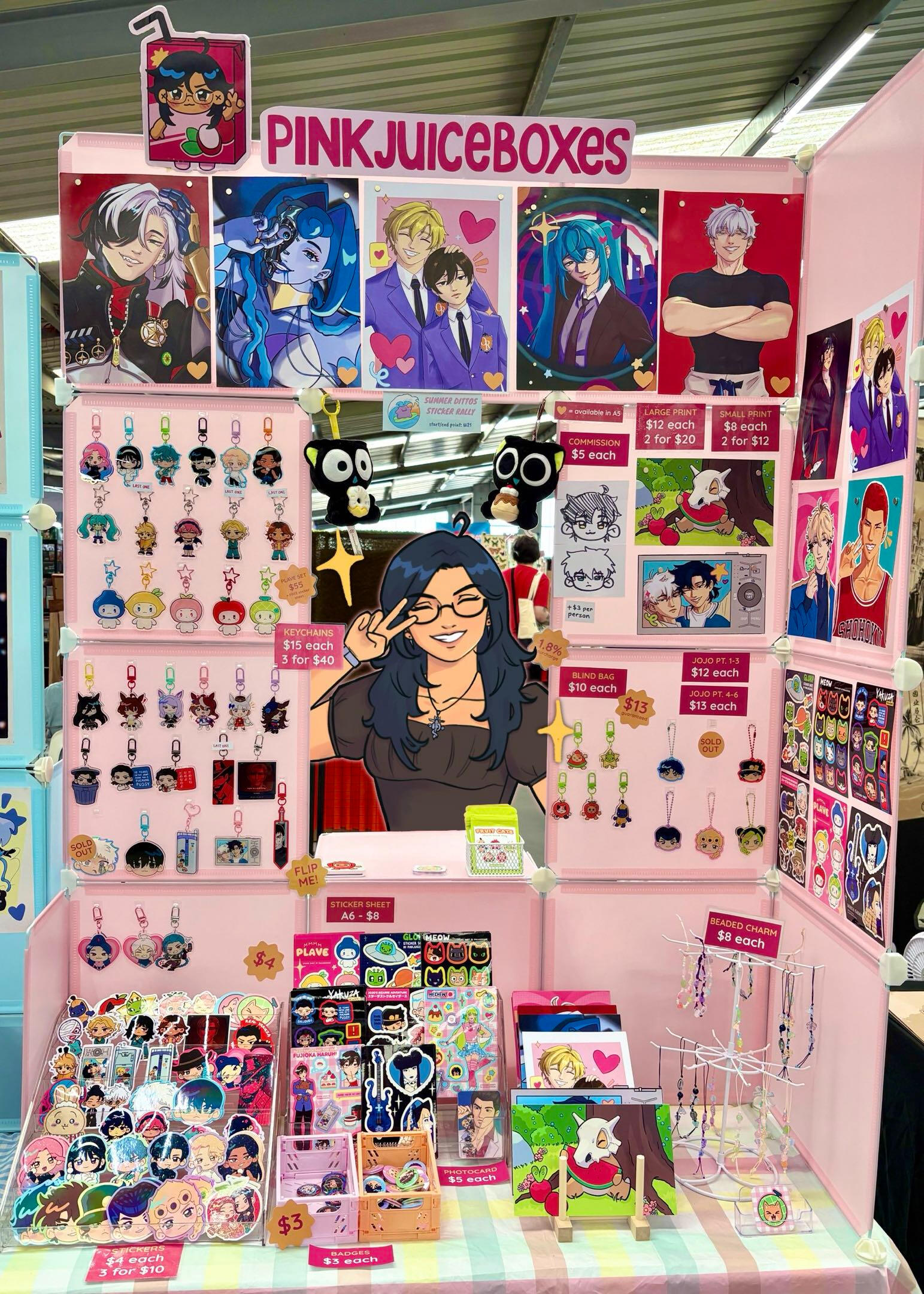 stall artist alley stall artist alley